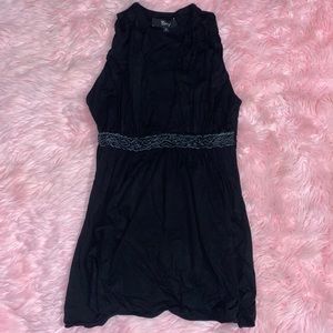 Black Sleeveless Top